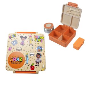 Shaz KidsLunch – Break Time Heroes  Lunchbox