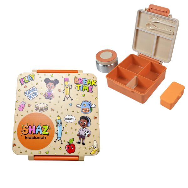 Shaz KidsLunch – Break Time Heroes  Lunchbox