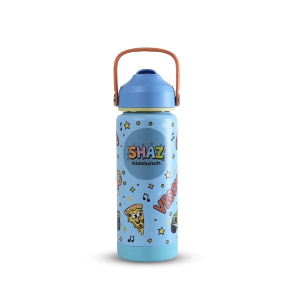 Shaz Kidslunch – The Grub & Vroom Edition Water Bottle