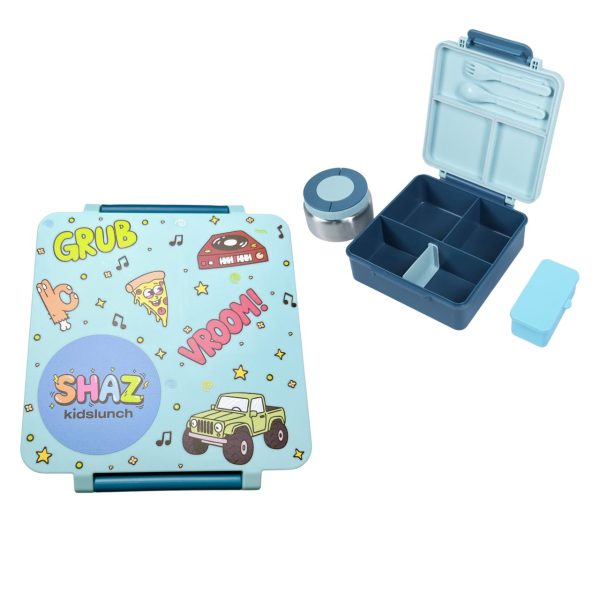 Shaz KidsLunch – Grub & Vroom Edition Lunchbox