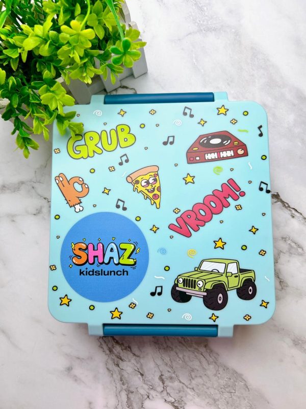 Shaz KidsLunch – Grub & Vroom Edition Lunchbox