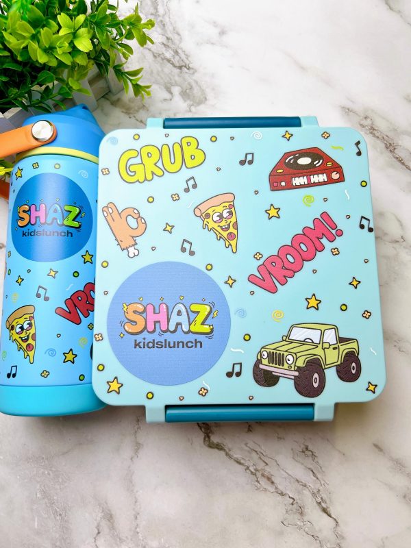 Shaz KidsLunch – Grub & Vroom Edition Lunchbox