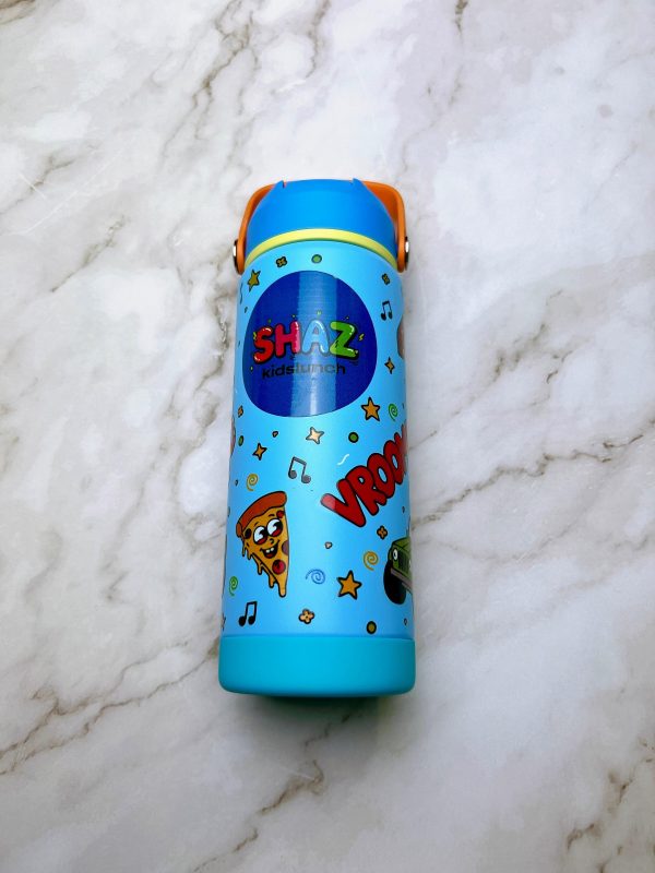 Shaz Kidslunch – The Grub & Vroom Edition Water Bottle